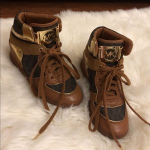 Michael Kors wedge sneaker